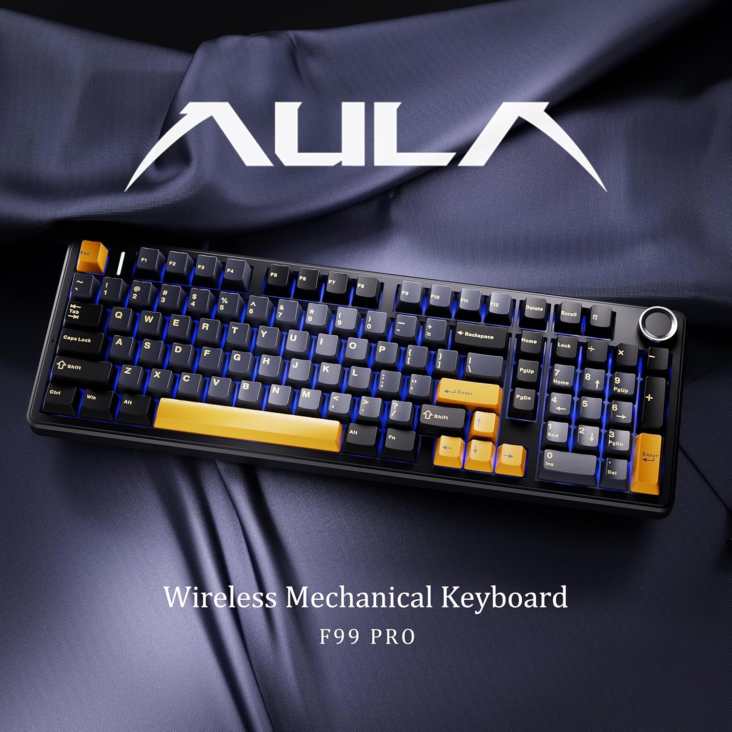 Gaming Keyboard Hot Swappable - Tastiera Meccanica da Gaming AULA F99PRO,