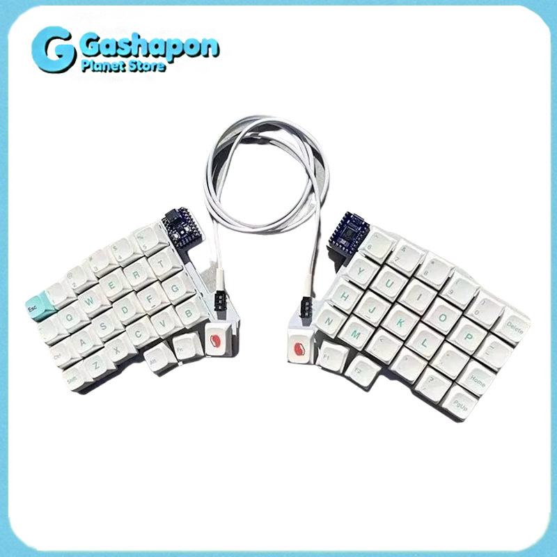 Gaming Keyboard Hot Swappable - Silakka54 Tastiera meccanica ergonomica divisa sostituibile