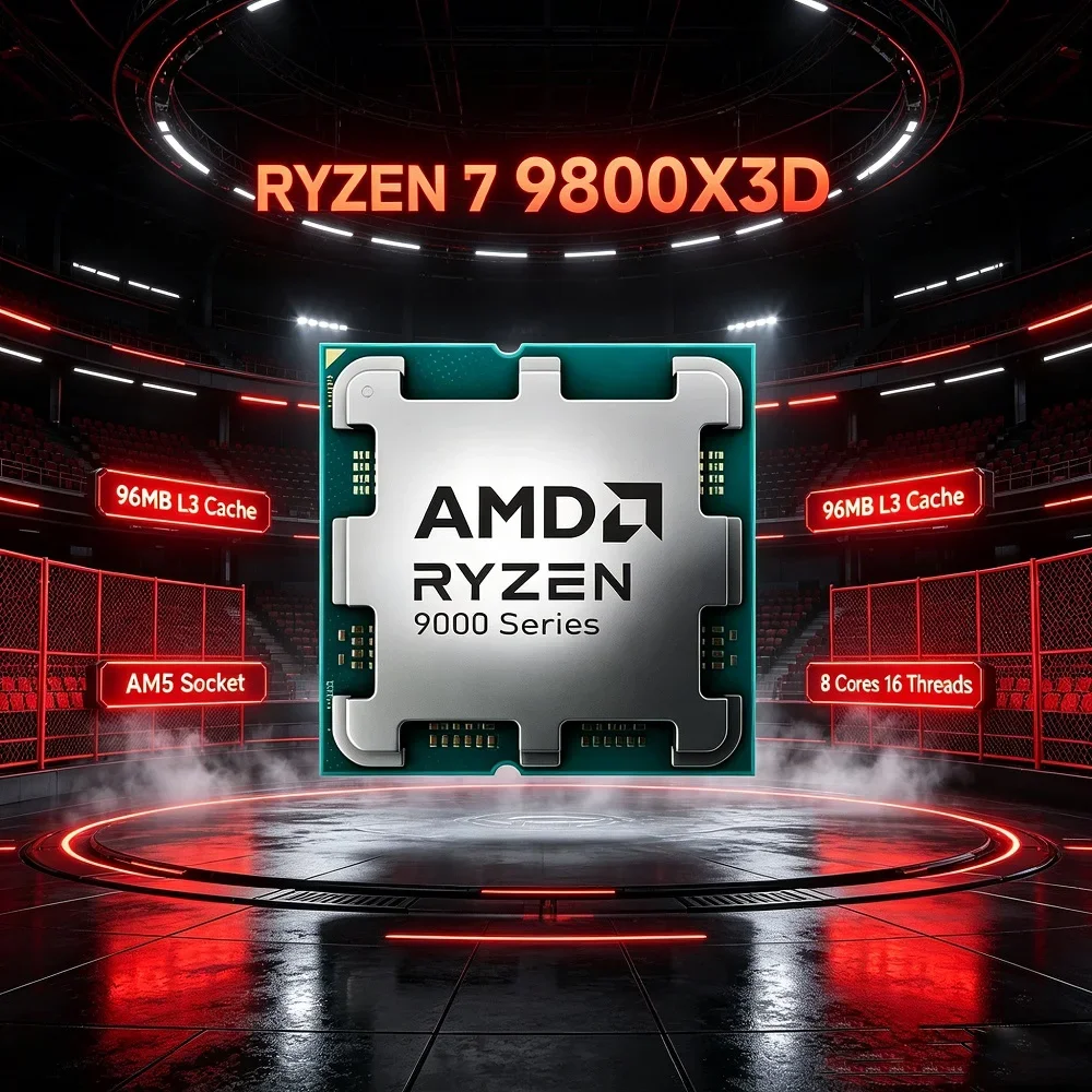 Amd Cpu Ryzen 7 - Processore desktop AMD Ryzen 7 9800X3D,