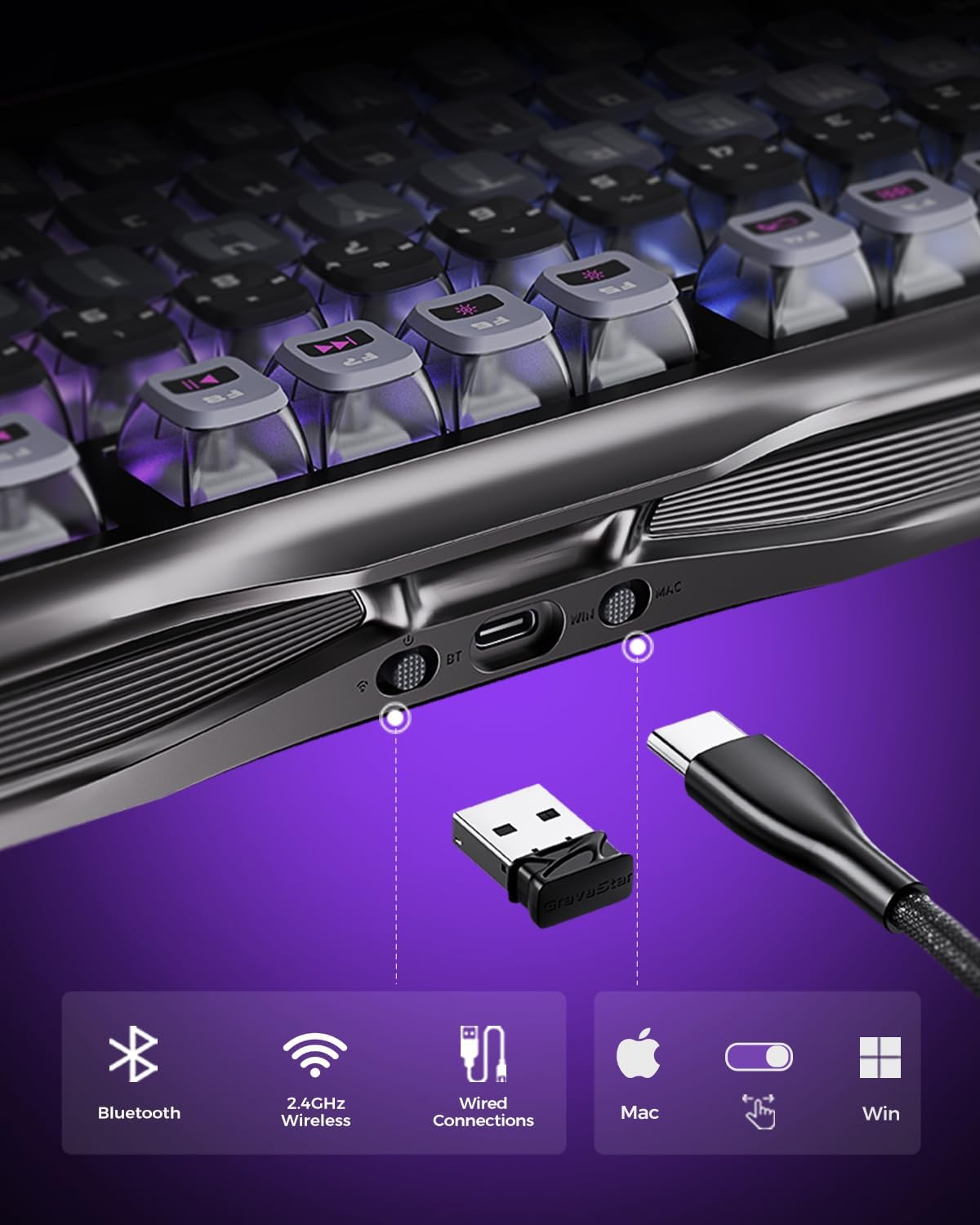 Gravity Planet K1 Pro 75% Tast - Gaming Keyboard Hot Swappable recensione e prezzo