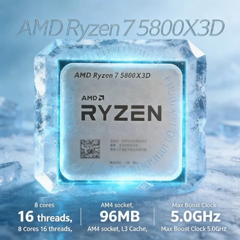 AMD Ryzen 7 5800X3D CPU da Gam - Amd Cpu Ryzen 7 recensione e prezzo