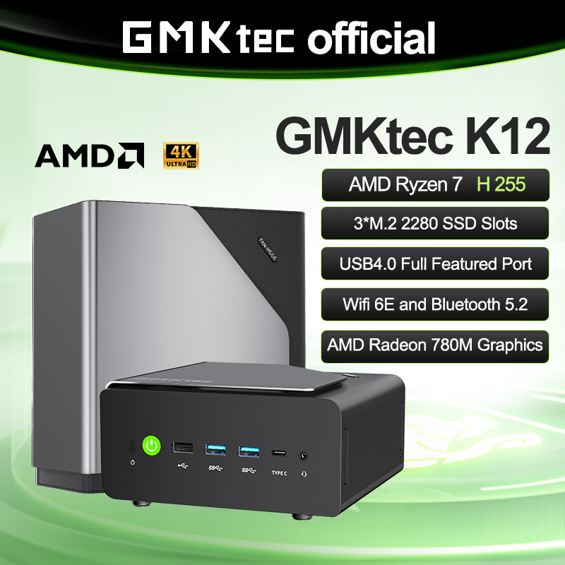 Mini PC GMKtec K12 AMD Ryzen ™ - Amd Cpu Ryzen 7 recensione e prezzo